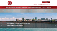 Desktop Screenshot of notarylocator.com.au